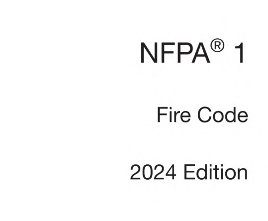 NFPA 1:2024 pdf download - Fire Code